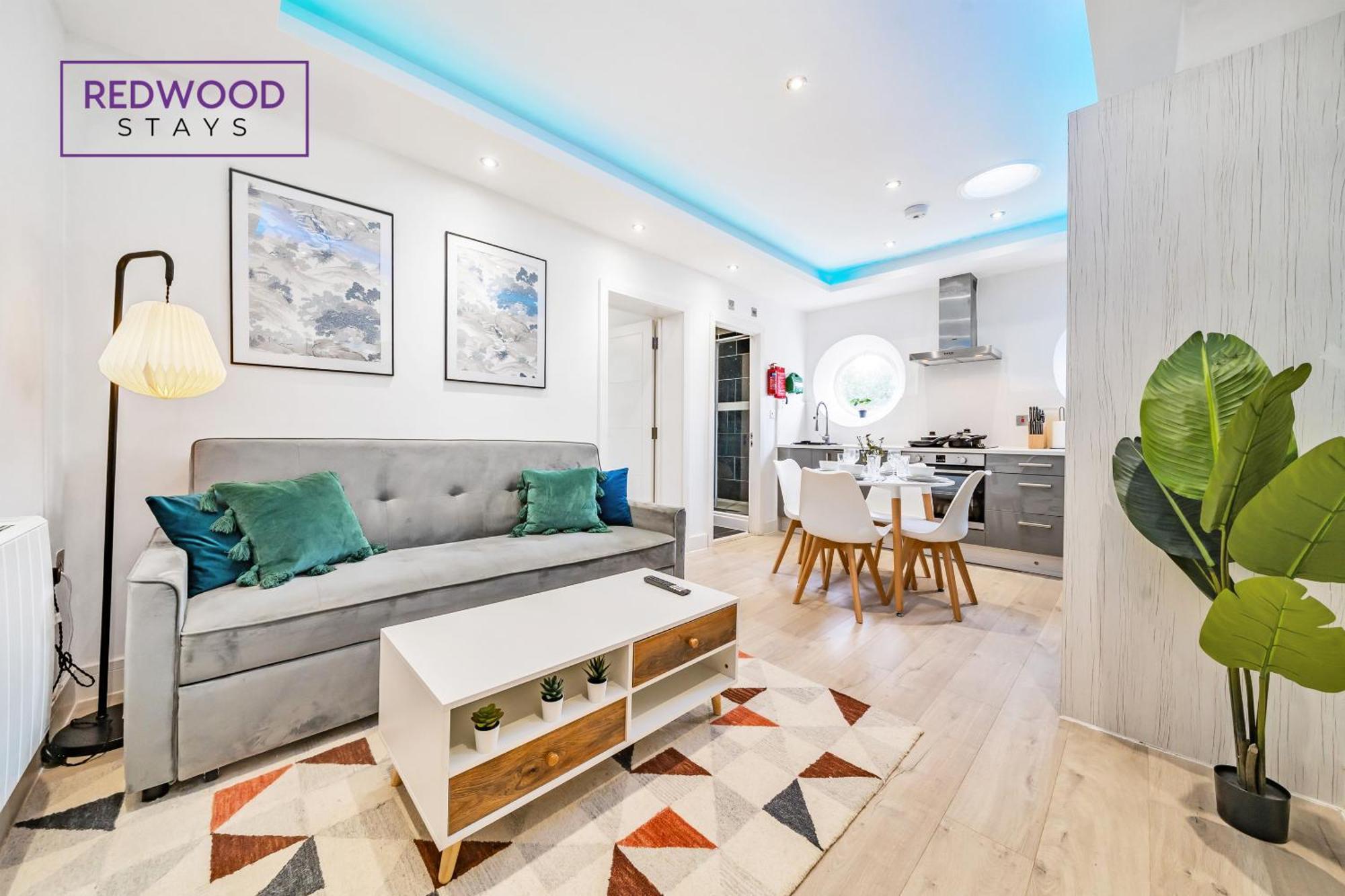 Brand New, 1 Bed 1 Bath, Modern Town Center Apartment, Netflix By Redwood Stays Aldershot Exterior photo